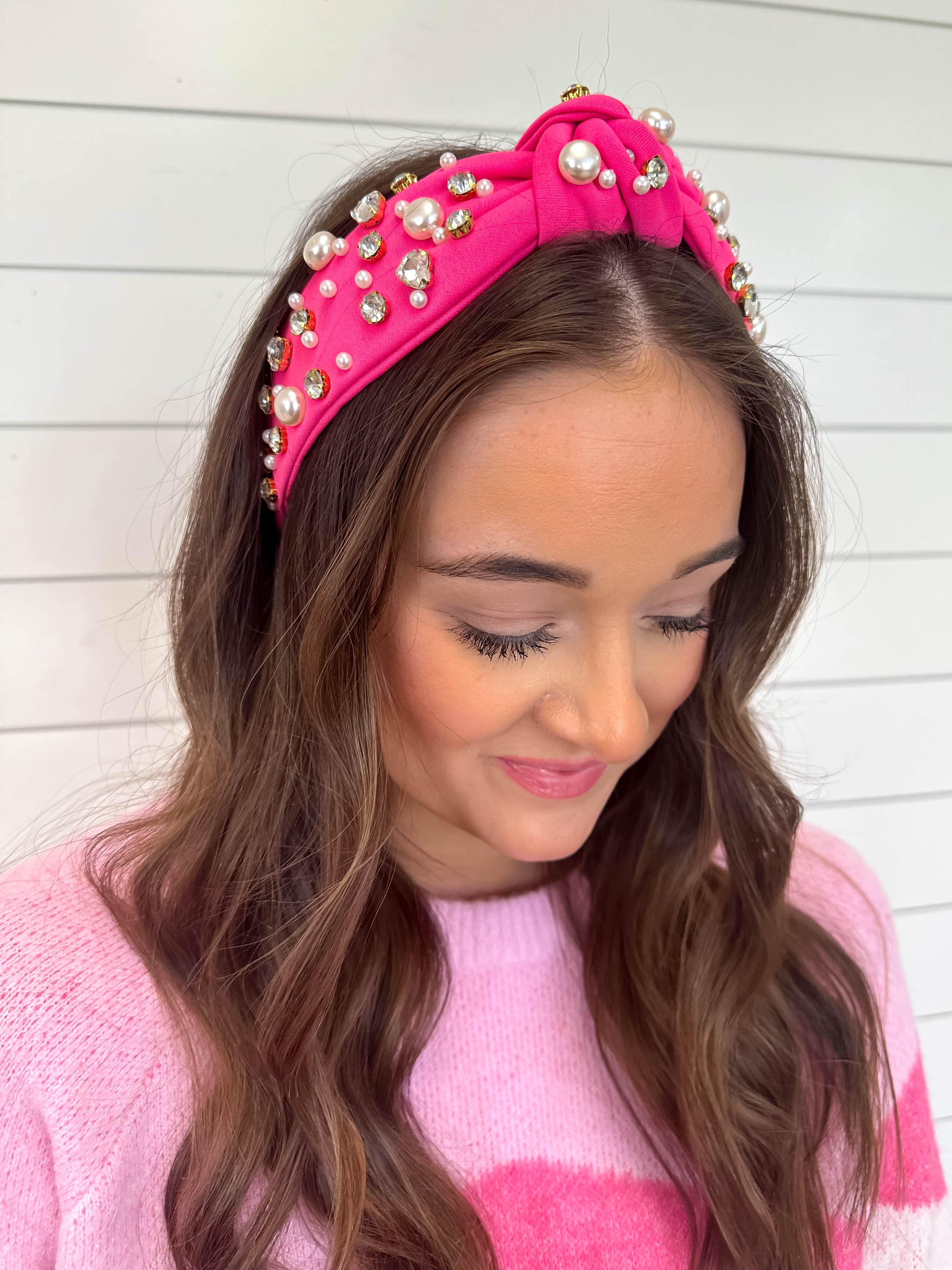 Sweetheart Headband in Hot Pink