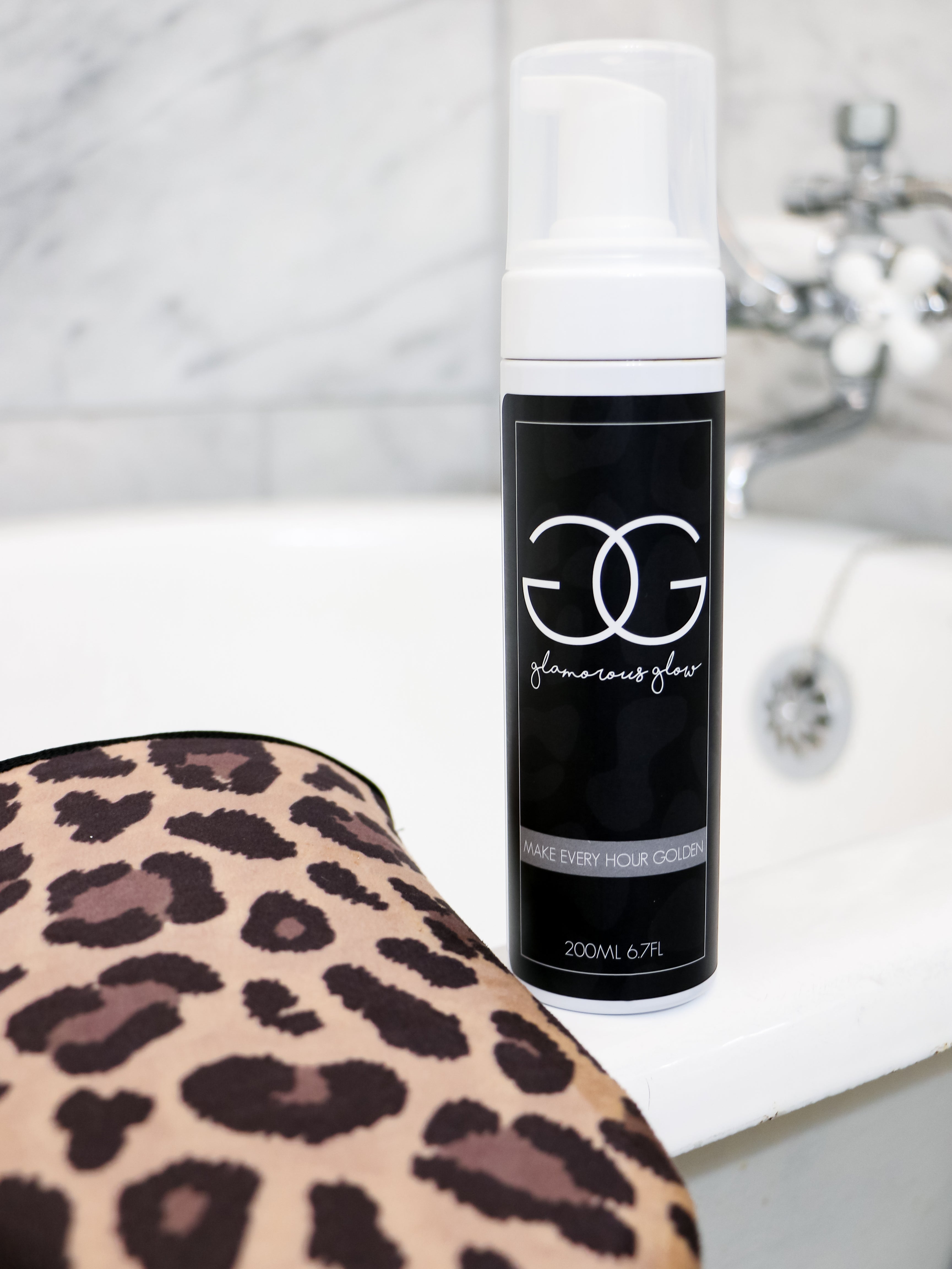 Leopard Luxury Tanning Mitt