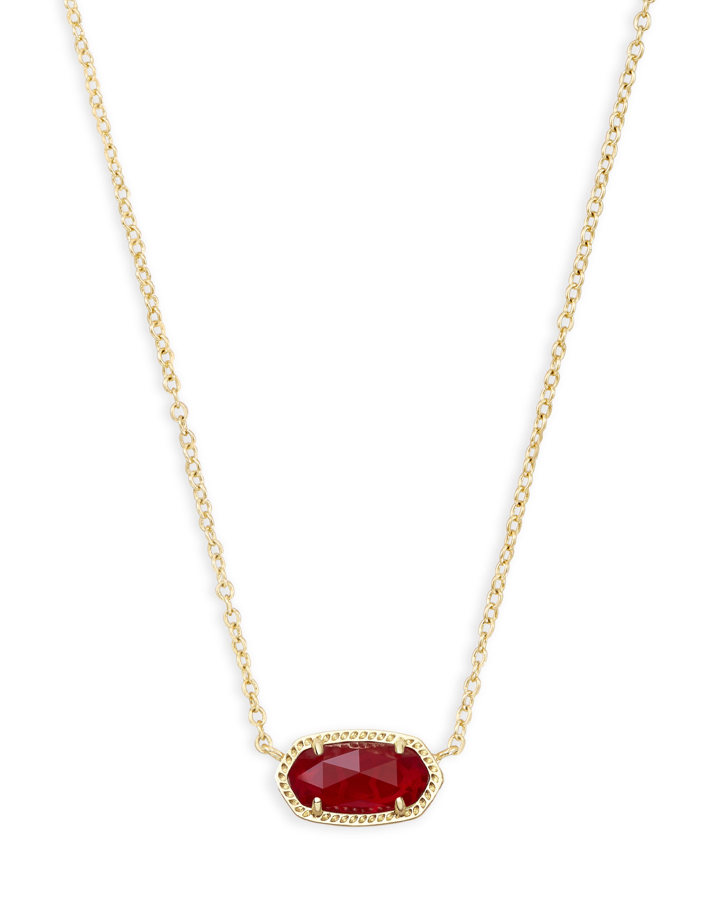 Elisa Pendant in Gold Birthstones