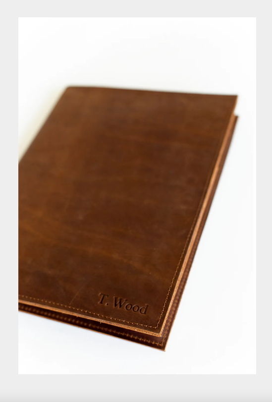 Executive Folder in Leather
