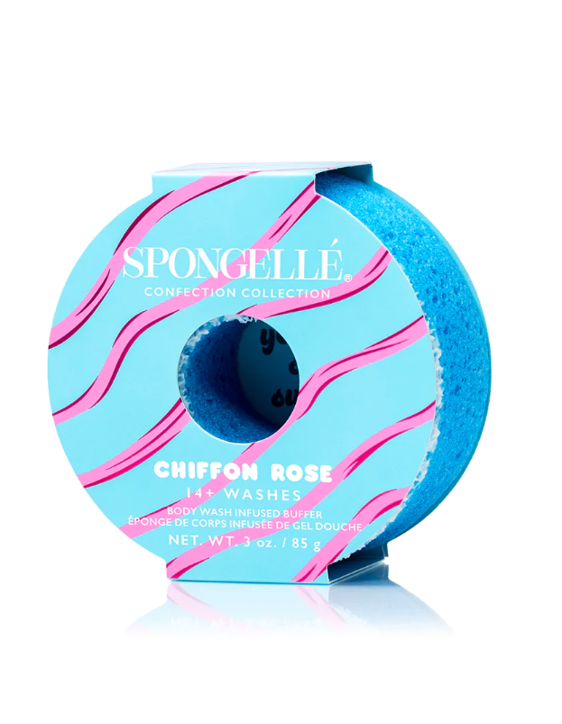 Chiffon Rose Body Buffer | Confection Collection
