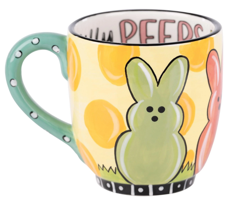 Three Silly Peeps Easter Mug