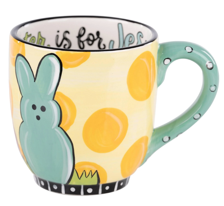 Three Silly Peeps Easter Mug