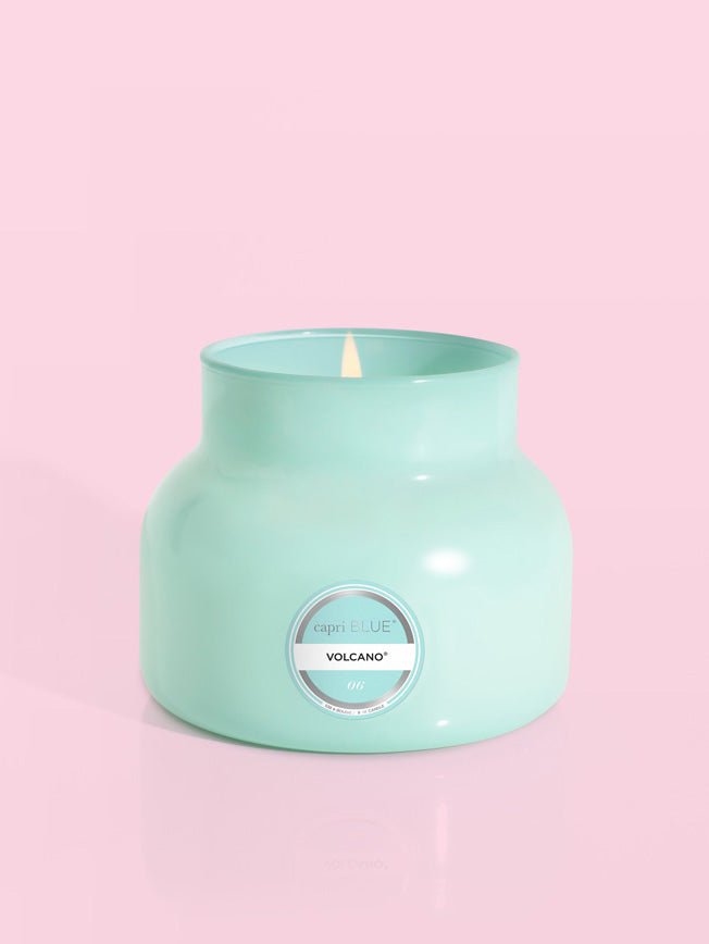 Petite Volcano Aqua Signature Jar