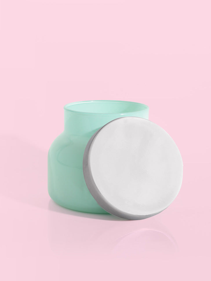 Petite Volcano Aqua Signature Jar