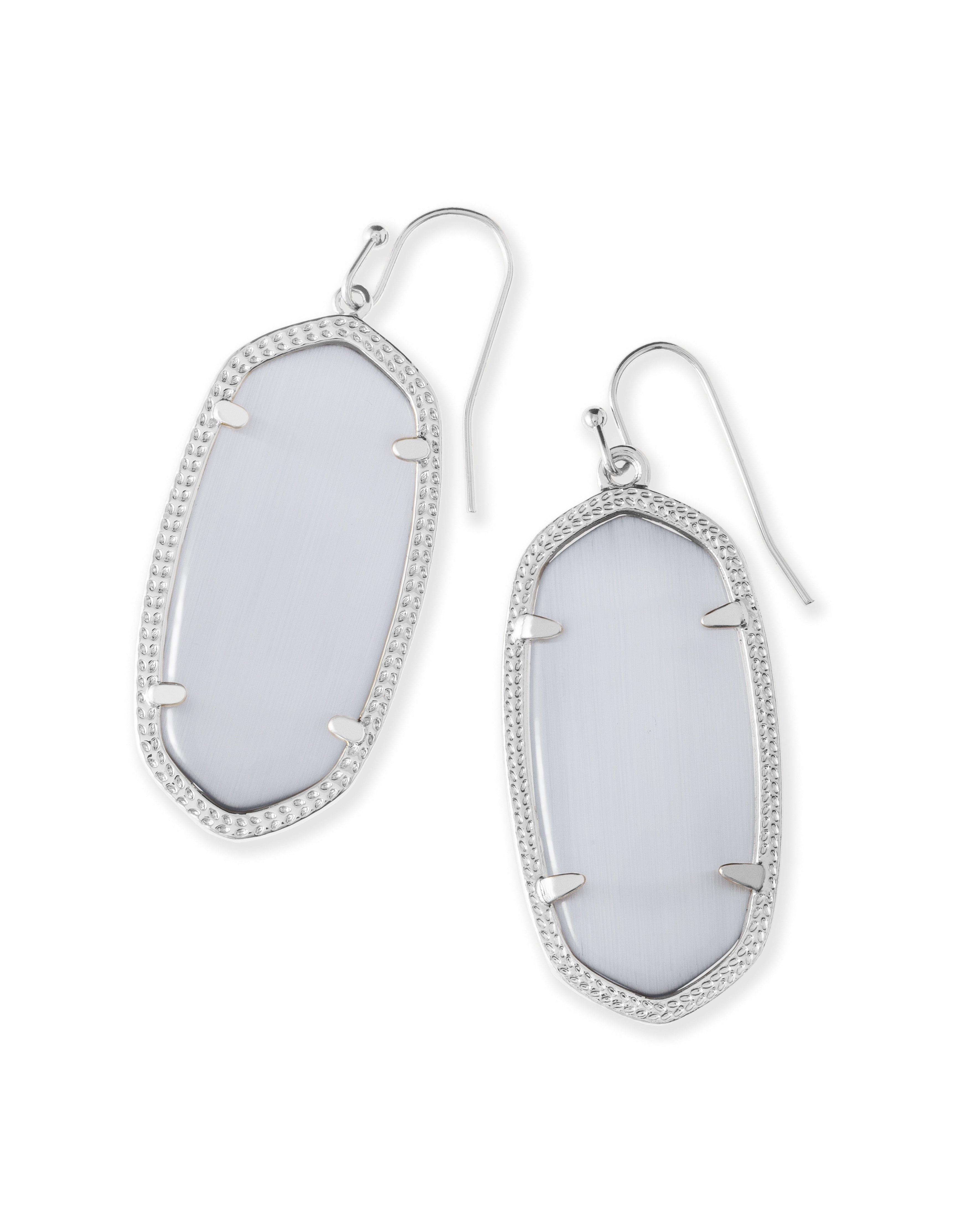 Elle Earring In Rhodium