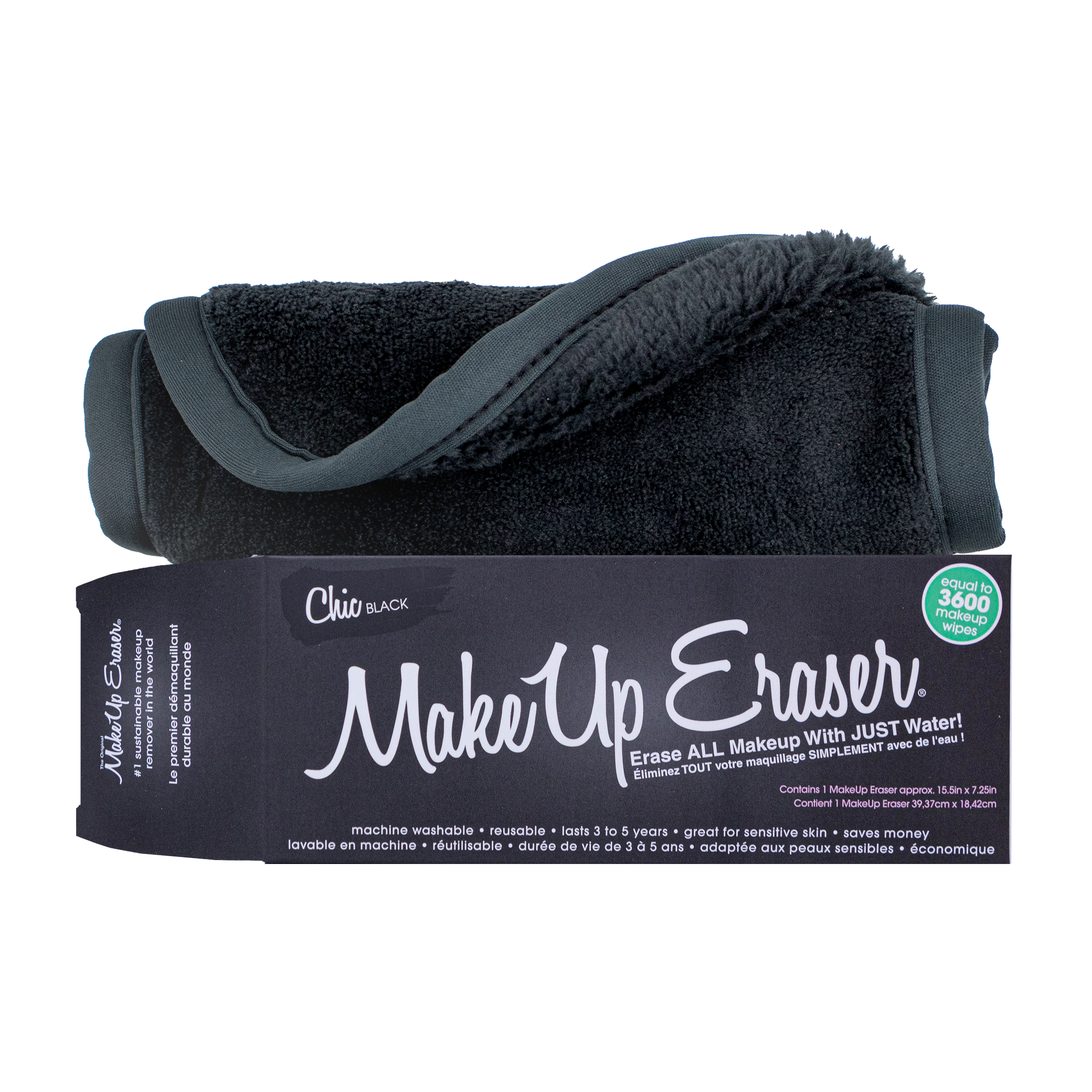 The Original Makeup Eraser in Chic Black