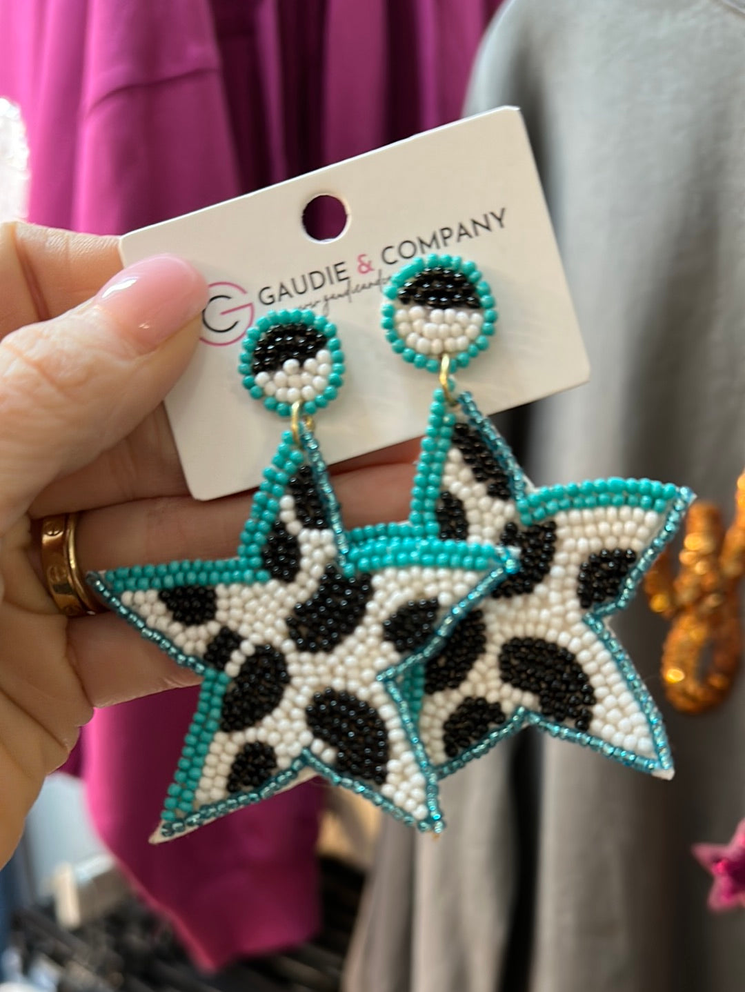 Cow Print Stars in TQ