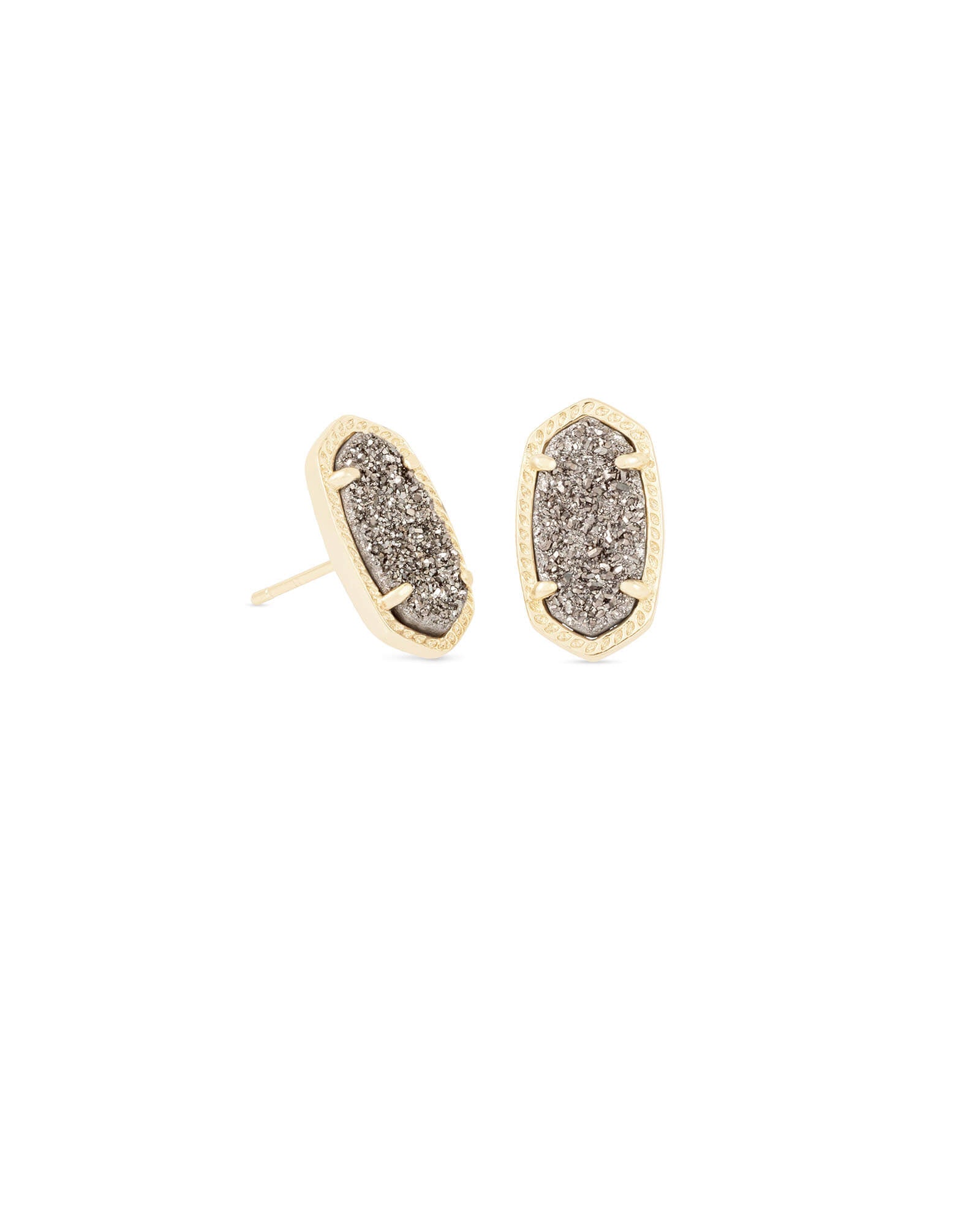 Ellie Stud Earring in Drusy