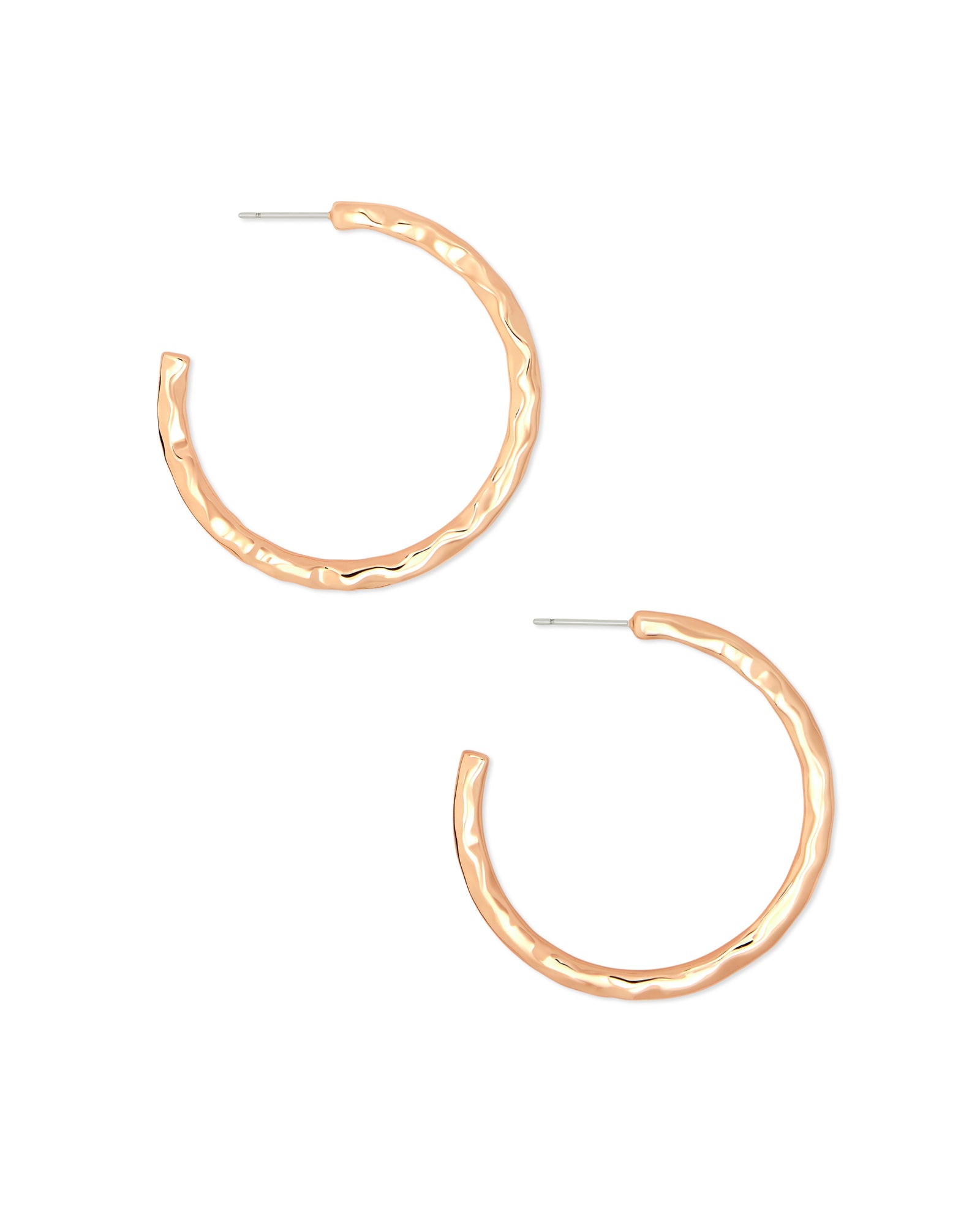 Zorte Hoop Earring in Rose Gold