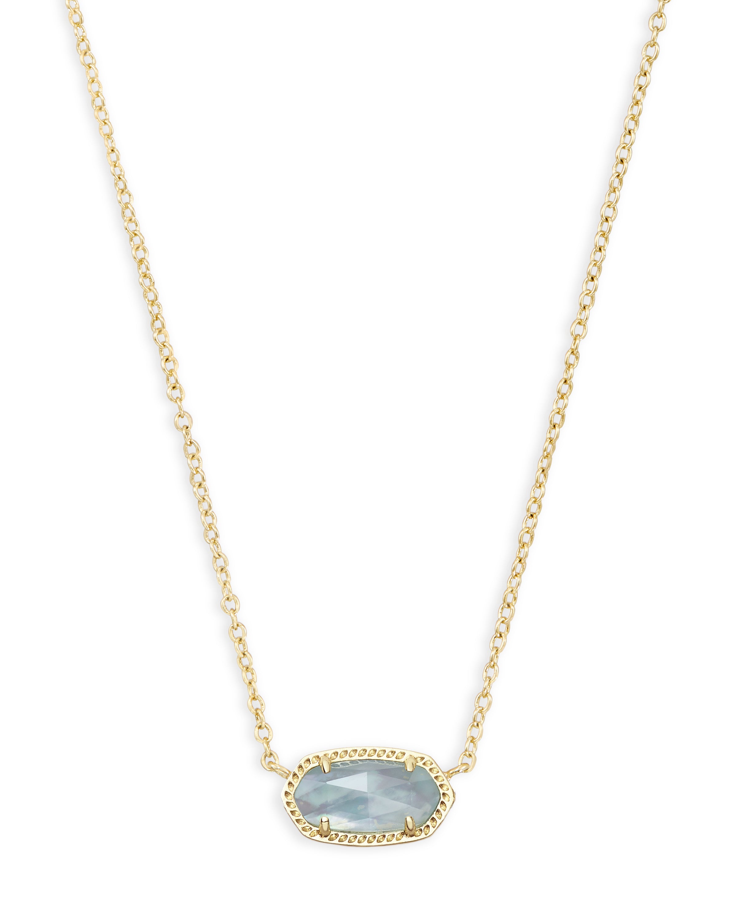 Elisa Pendant in Gold Birthstones