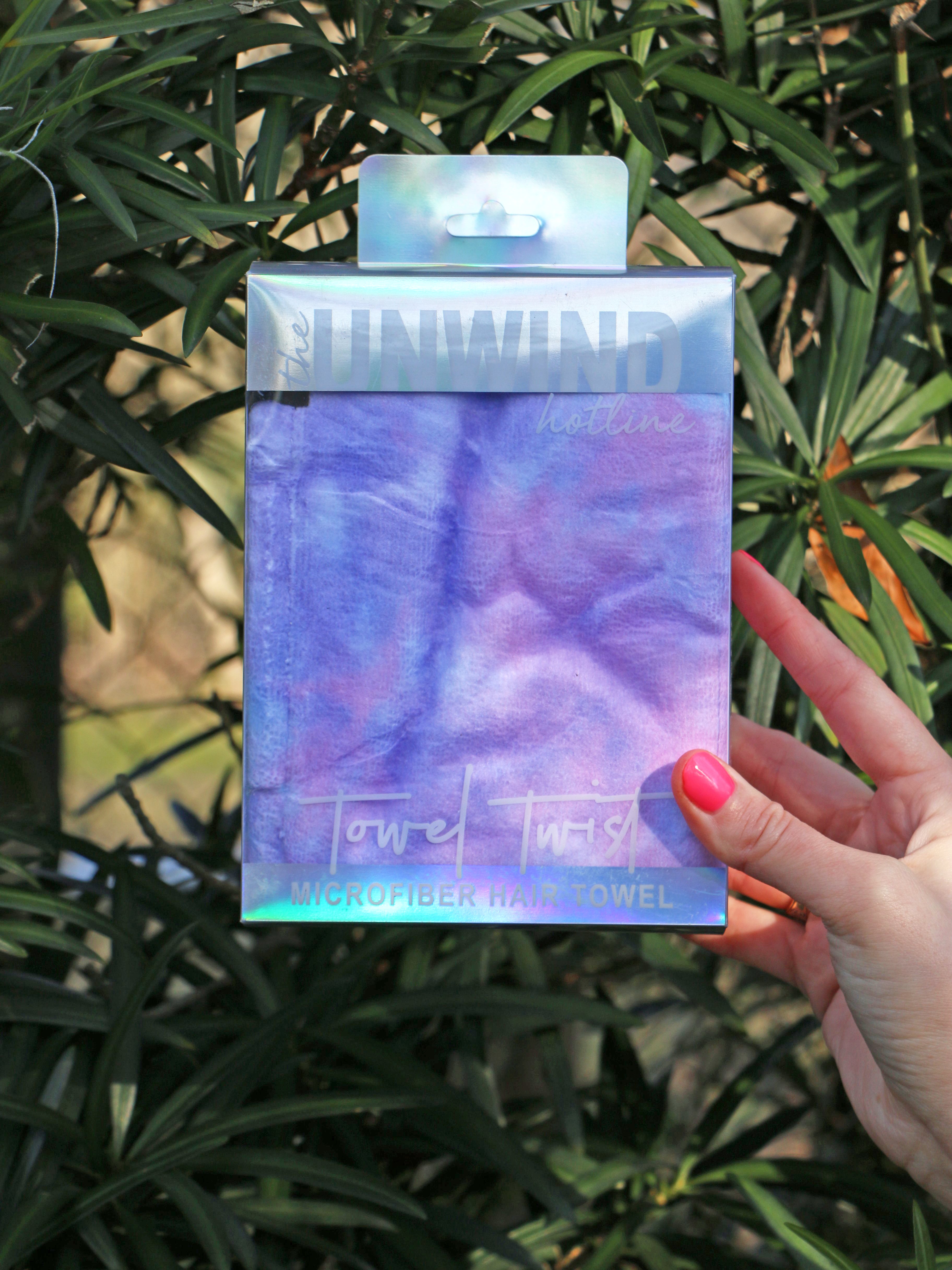 Taking Care of Me Towel Twist in Tie Dye